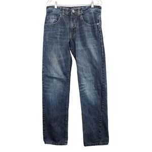 Project Mayhem Men's Straight Jeans Blue 32x32 Dark Wash Denim 5-Pocket